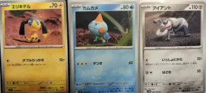 ポケモンの実写を使ったカード